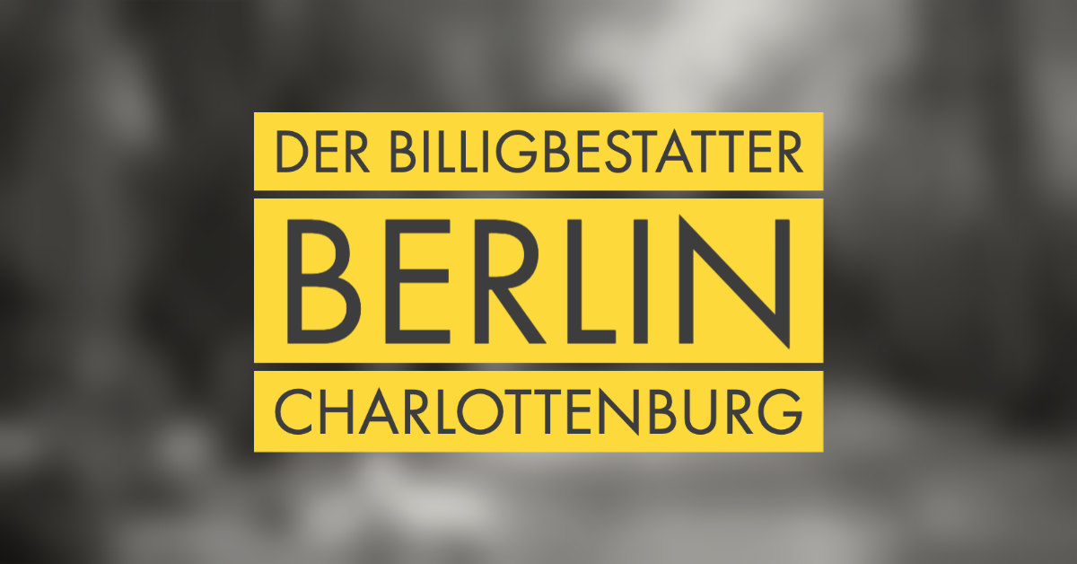 Charlottenburg Der Billigbestatter Berlin